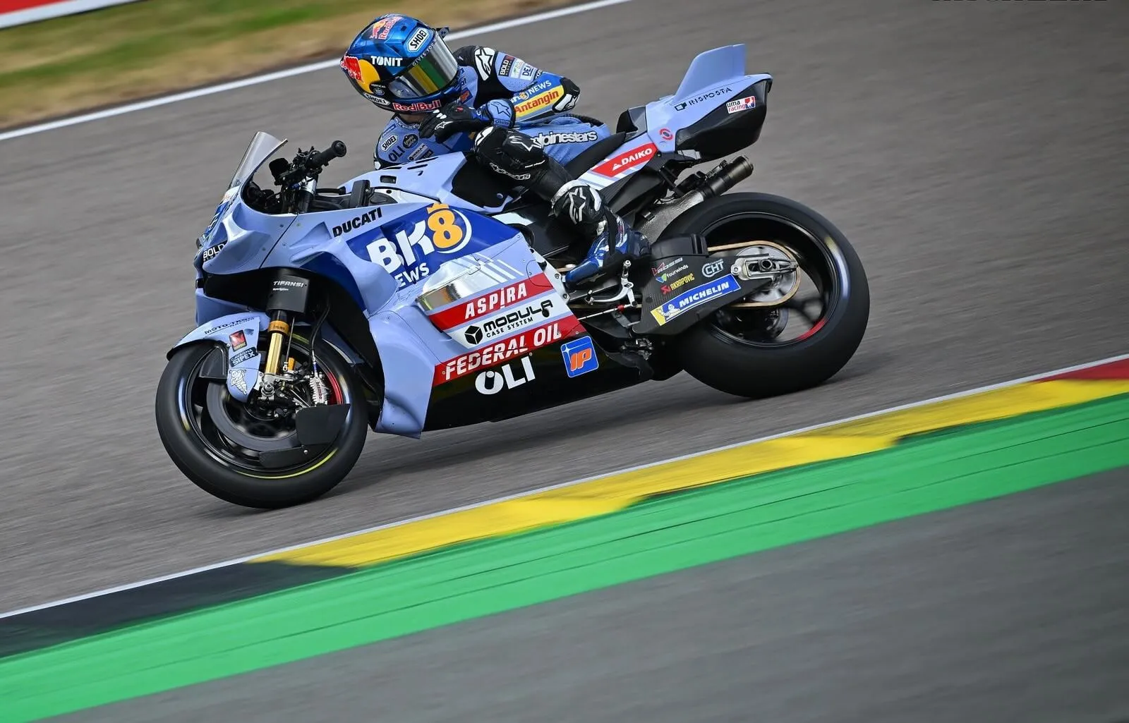 Berita MOTOGP: Cedera Tak Halangi Alex Marquez Tempati P2 di FP2 Jerman